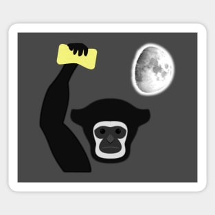 Waxing Gibbon - Waxing Gibbous Sticker